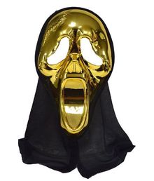 Scream maske Guld 