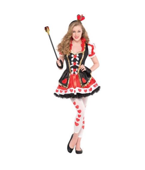 Flot Queen of Hearts kostume.