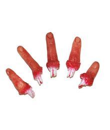 Afrevne finger til halloween.