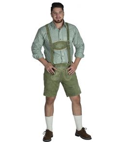 Grønne ægte lederhosen, kort