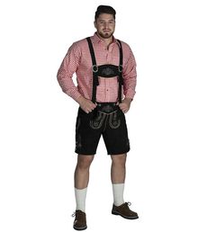 Sorte lederhosen, korte