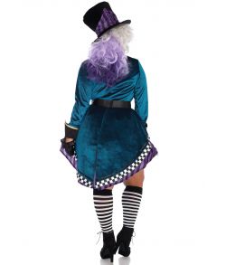 Delightful Hatter kostume til store damer.