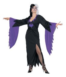 Mortisia halloween kostume.