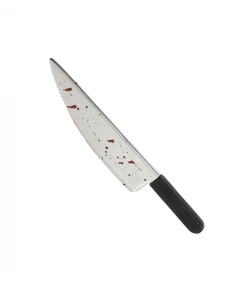 Blodig kniv til halloween udklædningen.