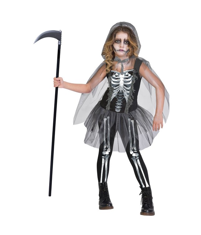 Skeleton Reaper kostume til piger.