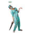 Zombie doktor kostume til halloween.