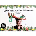 Oppusteligt gevir spil til julefrokosten med 4 ringe.