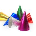 Holografisk partyhat 20 stk