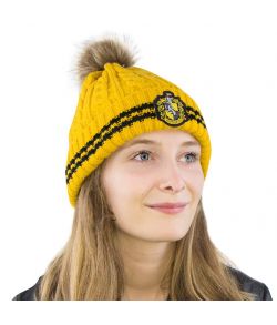 Hufflepuff hue med kvast