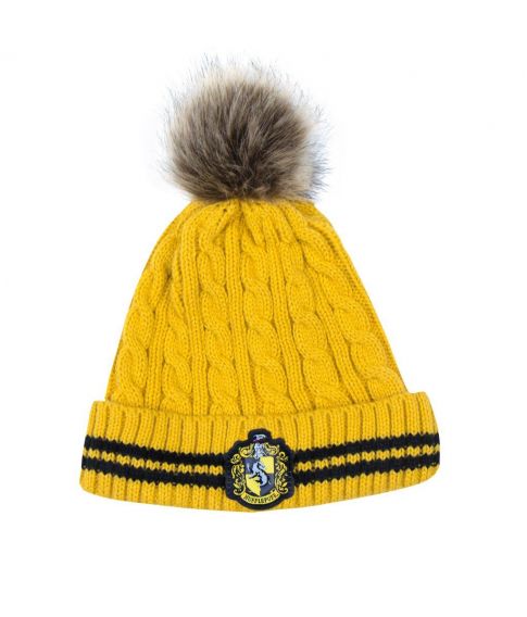 Hufflepuff hue med kvast