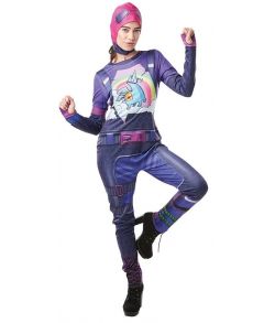 Fortnite Brite Bomber kostume til piger.