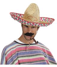 Billig sombrero til mexicaner udklædningen.