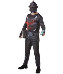 Fortnite Black Knight kostume til teens og voksne.