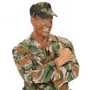 Army cap med camouflage mønster til udkædning.