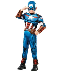 Captain America Avengers Assemble kostume til drenge.