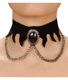 Velour choker