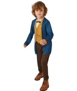 Newt Scamander kostume  til børn. Fantastiske skabninger.