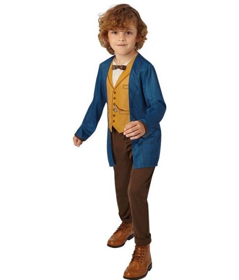 Newt Scamander kostume  til børn. Fantastiske skabninger.