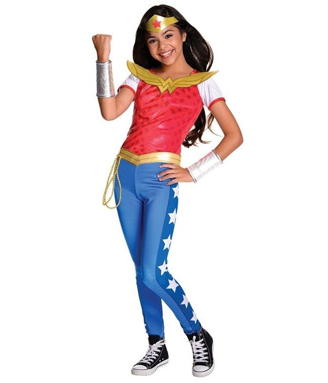 Wonder Woman kostume til piger til fastelavn.