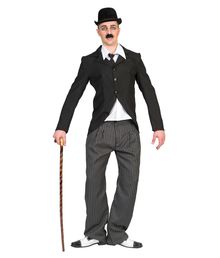 Charlie Chaplin kostume til voksne.