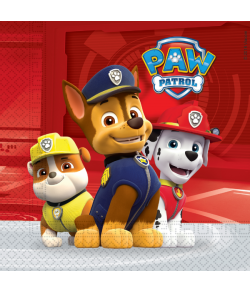 Flotte servietter med Paw Patrol Ready for Action.