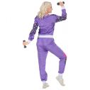 Disco 80er joggingdragt kostume til 80er festen.