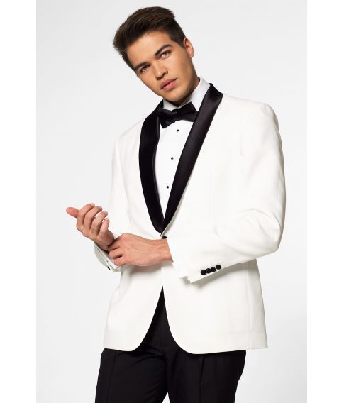 Flot hvid OppoSuit Tuxedo.