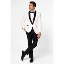 Flot hvid OppoSuit Tuxedo.