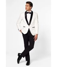 Flot hvid OppoSuit Tuxedo.