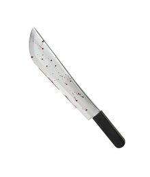 Blodig machete til halloween udklædning.