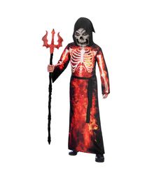 Fire Reaper kostume til drenge til halloween.