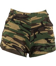 Hotpants med camouflage mønster