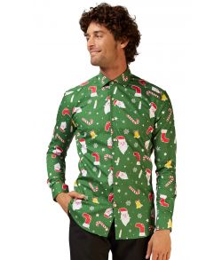 Juleskjorte til mænd fra Opposuits.