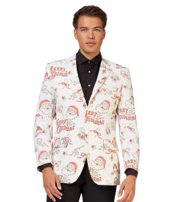 Juleblazer fra OppoSuits med julemænd.