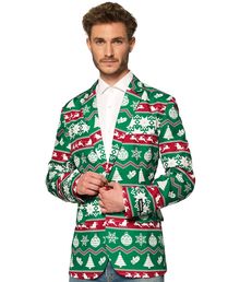 Suitmeister Green Nordic blazer