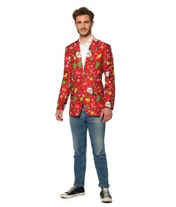 Suitmeister Red Icons blazer