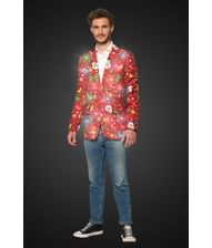 Suitmeister Red Icons blazer