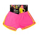 Neonpink hotpants.