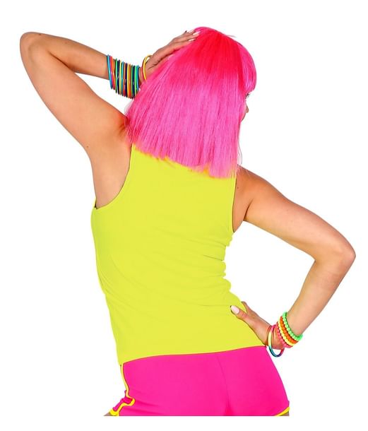 Neongul tank top.