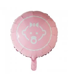 Folieballon Baby Girl rosa 46 cm