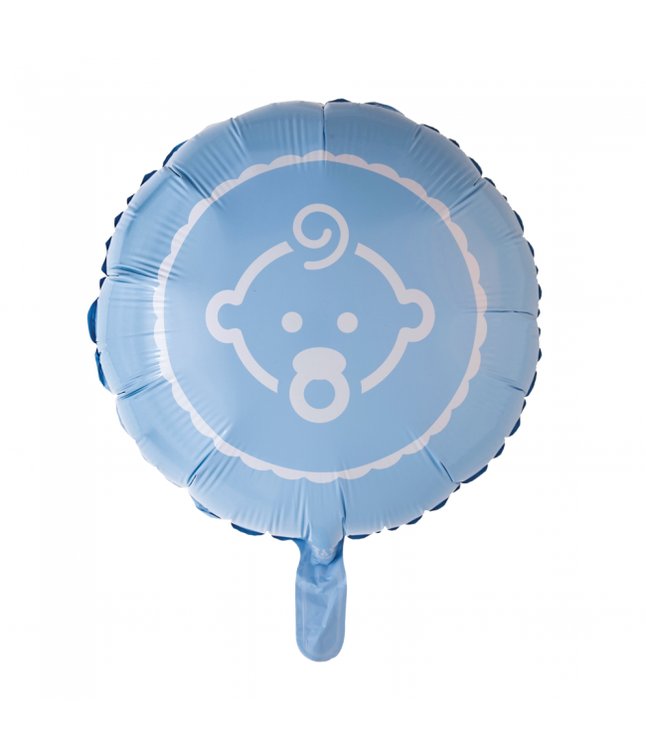 Folieballon Baby Boy blå 46 cm