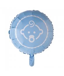 Folieballon Baby Boy blå 46 cm