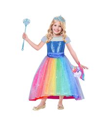 Barbie Rainbow kostume til piger.