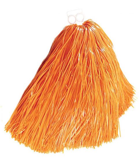 Orange pom pom til Cheerleader kostume.