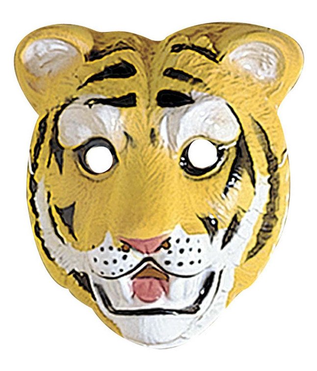 Tiger maske til børn.