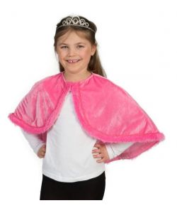 Pink prinsesse kappe