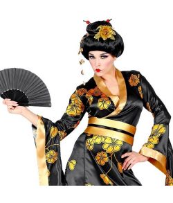 Geisha kimono med bælte