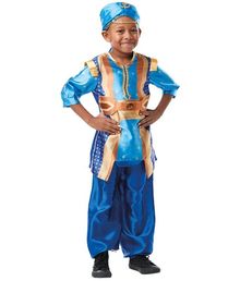 Genie kostume fra Aladdin filmen.