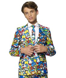 Super Mario jakkesæt fra OppoSuits til teens.