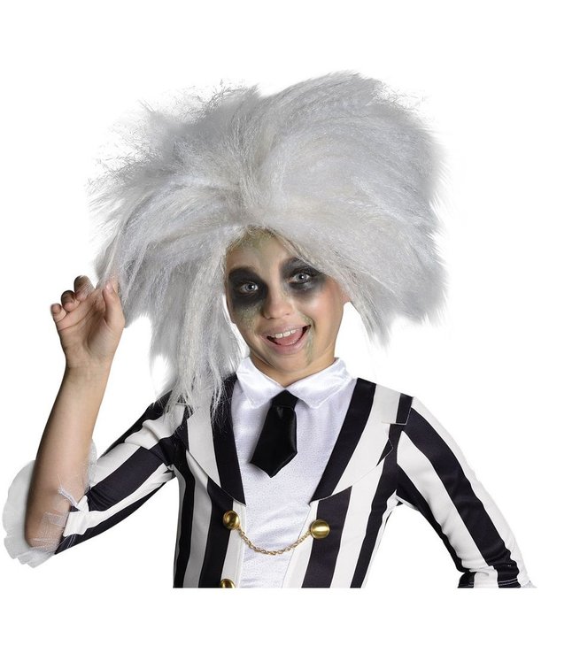 Beetlejuice paryk til børn.